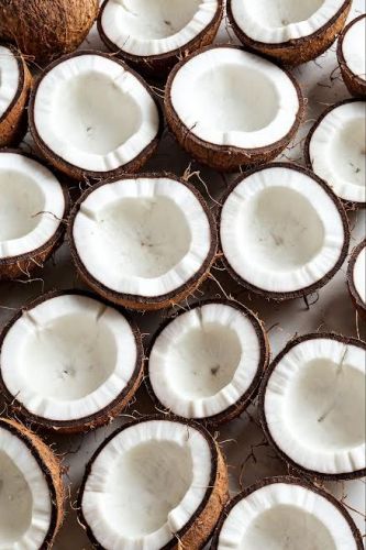 A Grade Semi Husked Coconut
