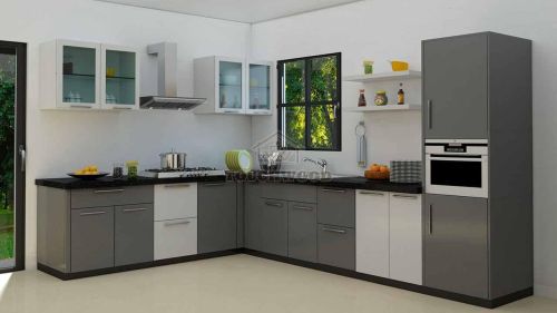 PVC Modular Kitchen Cabinet