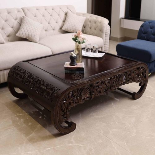Wooden Center Coffee Table