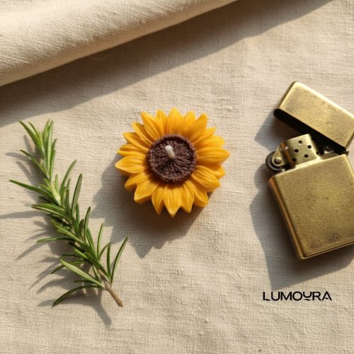Sunflower Candle