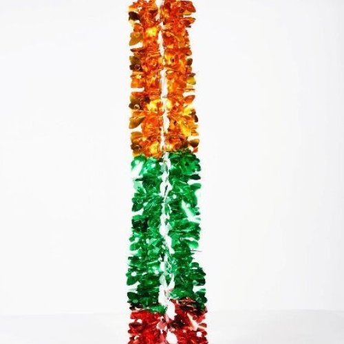 Multicolor Tinsel Film Small Garland