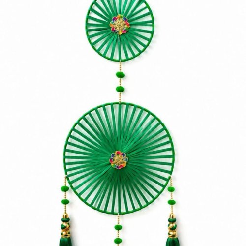 Handmade Green Wall Hanging