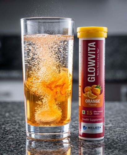 Glowvita Orange Flavored Daily Multivitamin Tablets