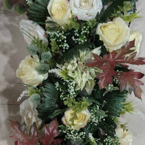 Artificial Flower Wall for Wedding Stage