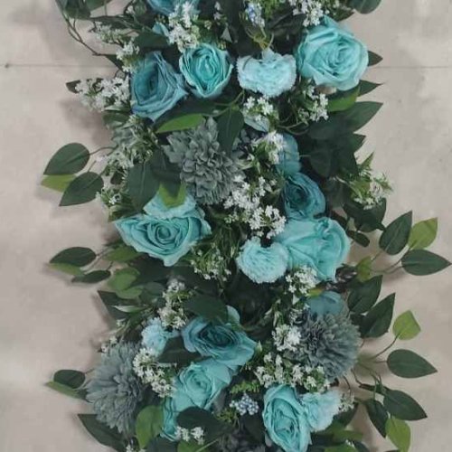 Luxury Wedding Flower Backdrop Panel
