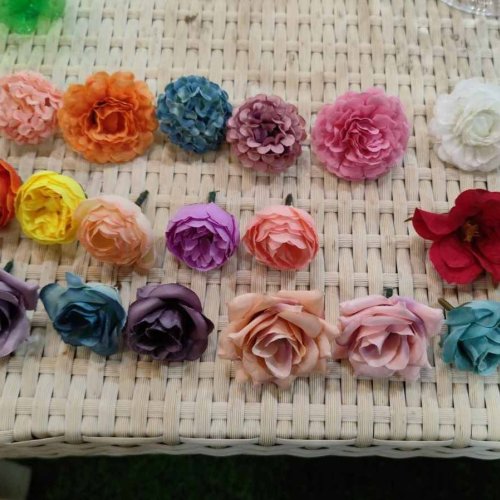Plastic Artificial Flowers for Wedding Decor