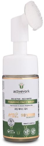 Activeyork Bio Active Rice Water Foaming Face Wash