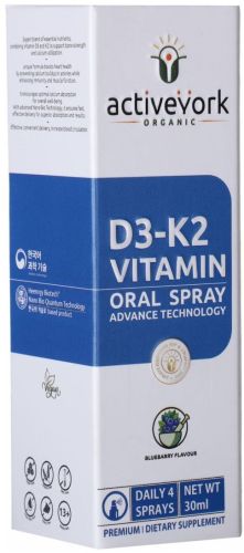 Activeyork Vitamin D3 + K2 Oral Spray