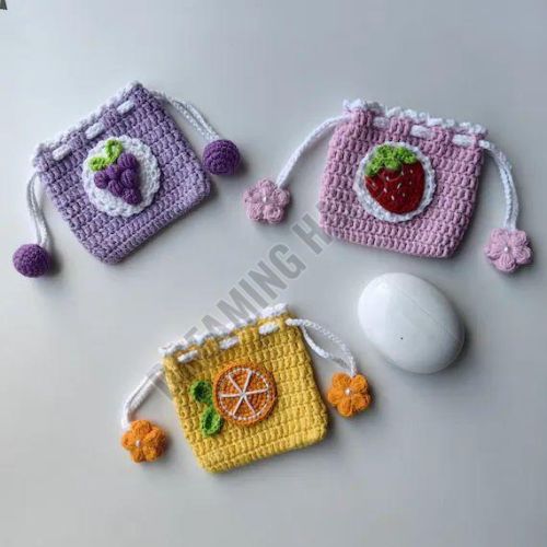 Handmade Airpods Crochet Pouch