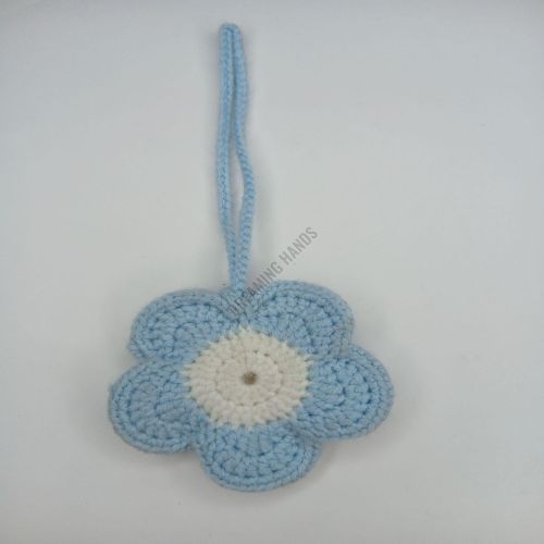 Handmade Daisy Flower Crochet Pouch
