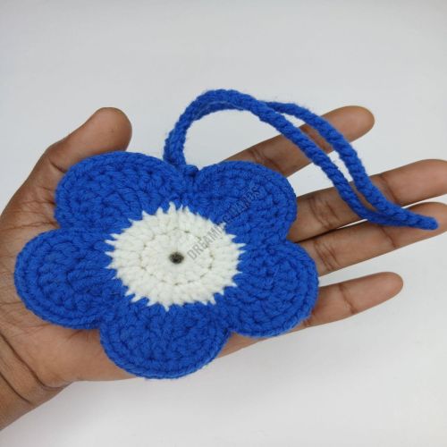 Handmade Flower Design Crochet Pouch