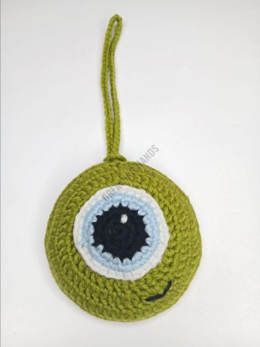 Handmade Monster Eye Crochet Pouch