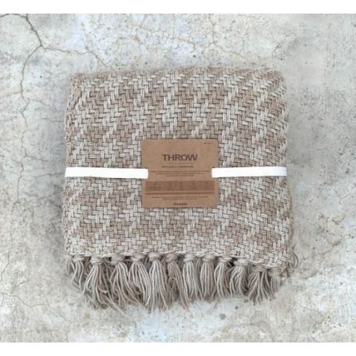 Handwoven Cotton Throw Blanket