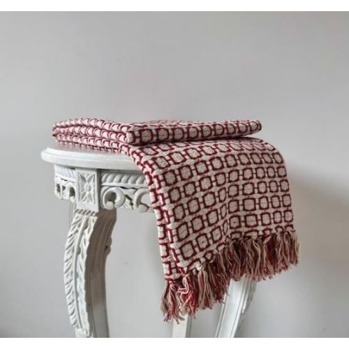 Premium Cotton Throw Blanket