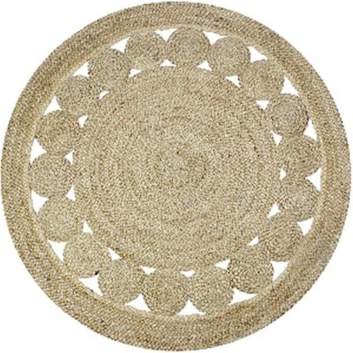 Round Rustic Jute Floor Carpet
