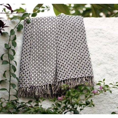 Woven Cotton Throw Blanket