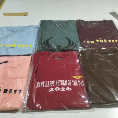 Cotton Printed Mens T-Shirt