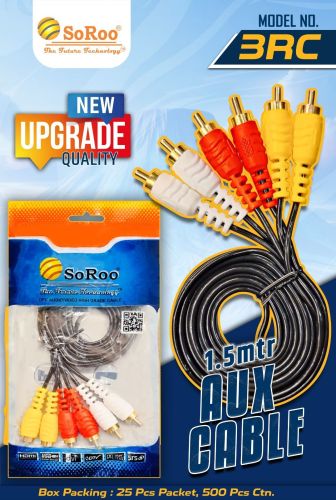 Soroo 3RC Audio Aux Cable