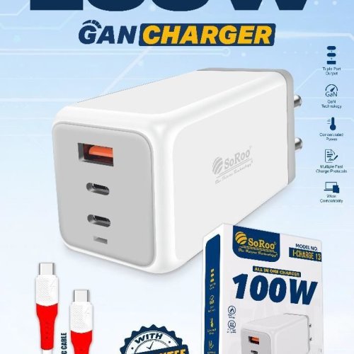 Soroo I-Charge 13 100W Gan Charger