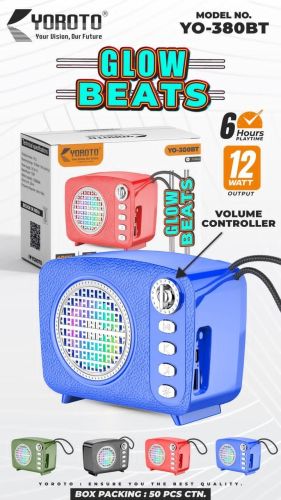 Yoroto YO-380BT Glow Beats Speaker