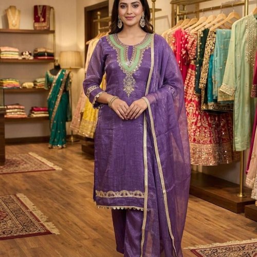 Wedding Wear Embroidered Suit Set