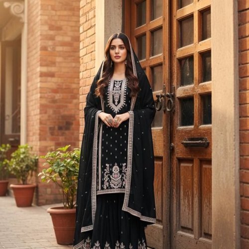 Women’s Festive Wear Palazzo Outfit Set