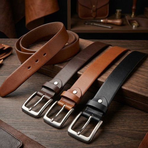 Mens Leather  Belt