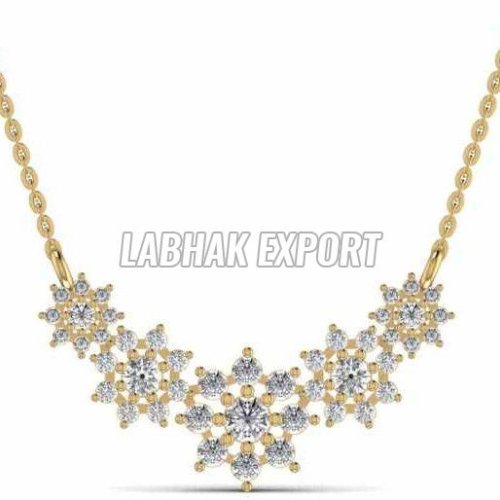 Contemporary Diamond Gold Mangalsutra