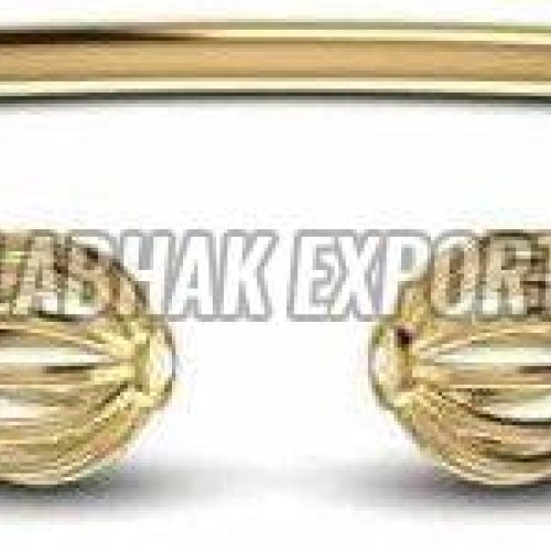 Designer Diamond Gold Kada Bracelet