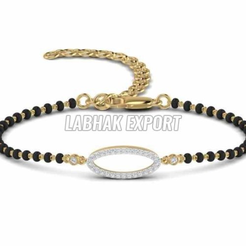 Diamond Mangalsutra Bracelet