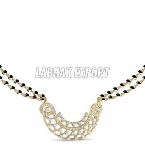Double Chain Classic Gold Mangalsutra