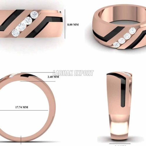 Rose Gold Diamond Ring