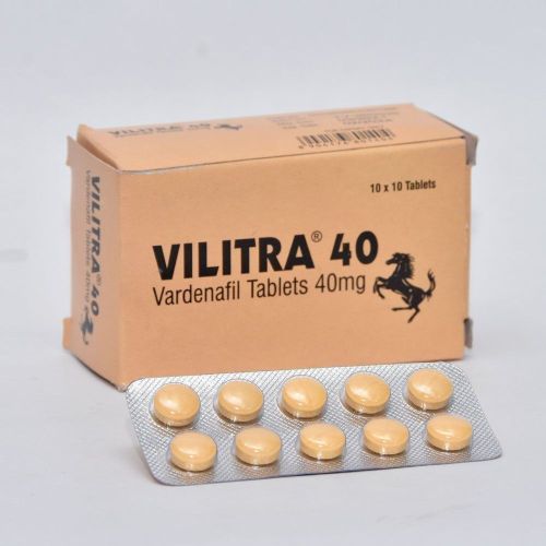 40 Mg Vilitra Vardenafil Tablet