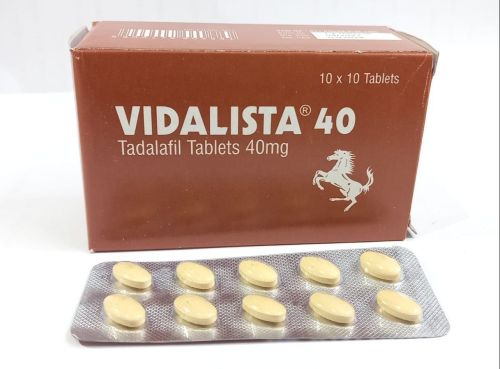 40mg Vidalista Tadalafil Tablets