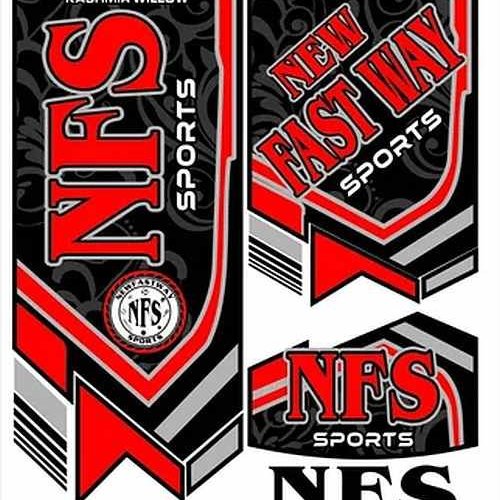 Branding Cricket Bat Sticker