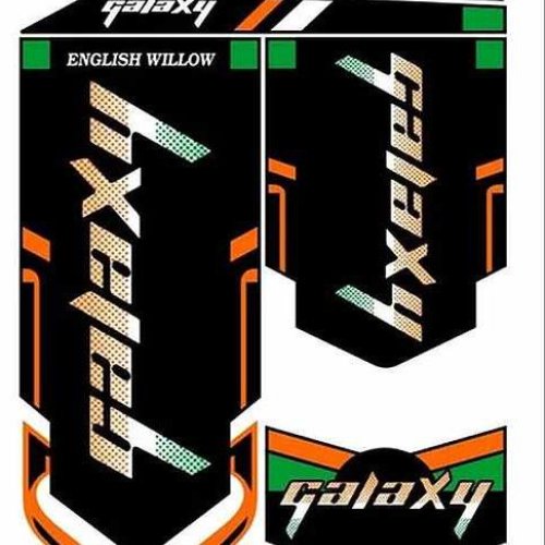 Cricket Bat Name Sticker