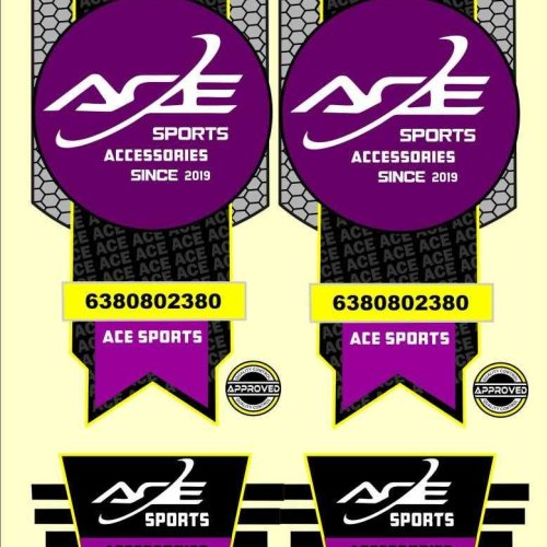 Custom Cricket Bat Sticker