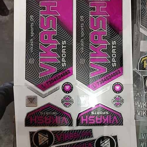 English Willow Cricket Bat Sticker