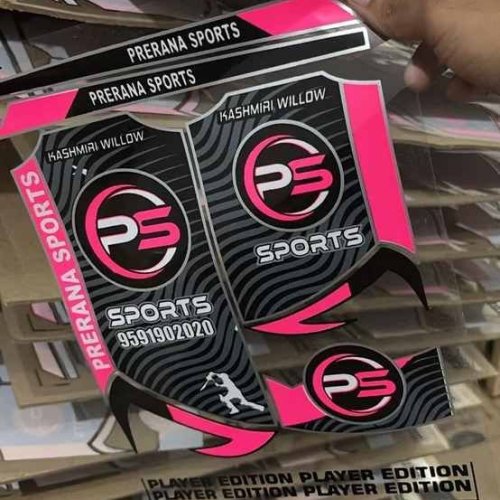 Full Size Cricket Bat Sticker