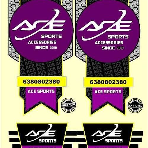 Ipl Style Cricket Bat Sticker