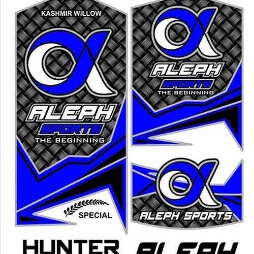UV Printed Cricket Bat Sticker