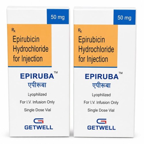 Epiruba 50mg Epirubicin Hydrochloride Injection