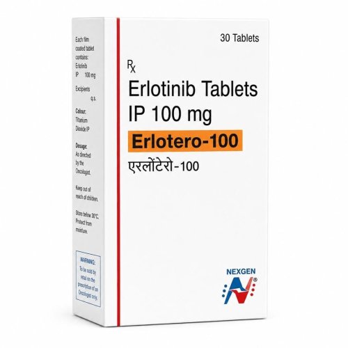 Erlotero 100mg Erlotinib Tablet