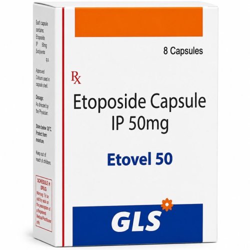 Etovel 50mg Etoposide Capsule
