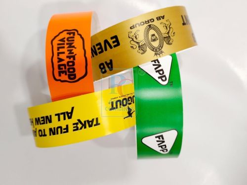 Digital Printed Adhesive Wrist Bands
