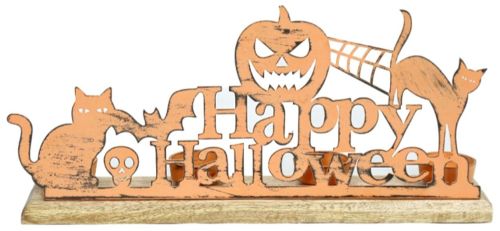 Happy Halloween Sign Tray
