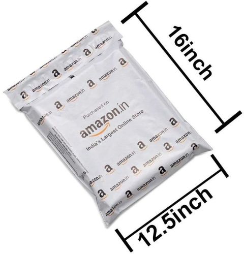 12.5x16 Inch Amazon Printed Courier Bag