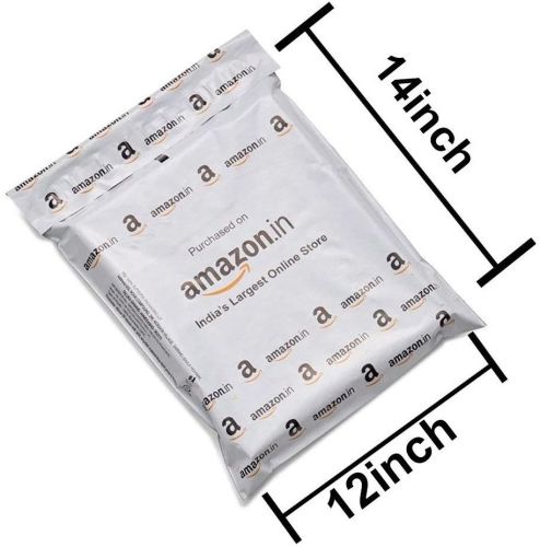 12x14 Inch Amazon Printed Courier Bag