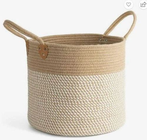 Jute Large Woven Storage Basket