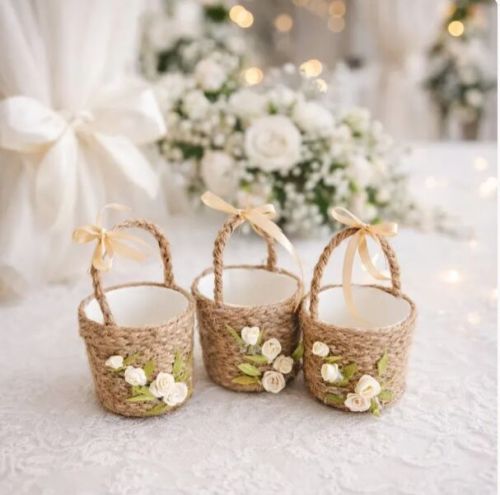 Wedding Hamper Jute Basket